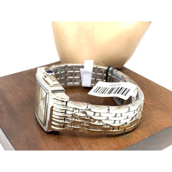 GV2 by Gevril Women's Watch 9258B Swiss Quartz Mother of Pearl Dial Silver Steel - Picture 8 of 13